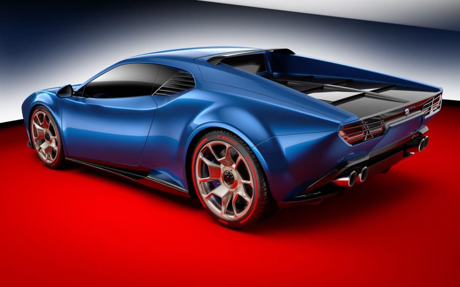 Эскиз De Tomaso Pantera by Ares Design 2020 года  (фото 27 из 33)
